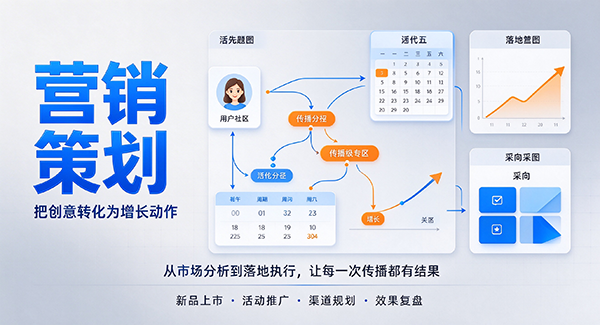 荷塘区营销策划